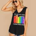 Live Life Like A Book Florida Would Ban LGBT Month Women's V-Neck Tank Top Live Life Like A Book Florida Would Ban LGBT Month Women's V-Neck Tank Top