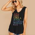 Live Life Like a Book Florida Would Ban LGBTQ Rainbow Flag Women's V-Neck Tank Top Live Life Like a Book Florida Would Ban LGBTQ Rainbow Flag Women's V-Neck Tank Top