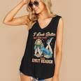 I Look Better Bent Over A Book Proud Smut Reader Adult Humor Women's V-Neck Tank Top