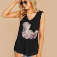 Marie Antoinette Reading A Book Women's V-Neck Tank Top