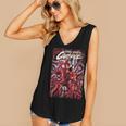 Marvel Spider-Man Eddie Brock Carnage Comic Book Cover Women's V-Neck Tank Top