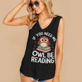 If You Need Me Owl Be Reading Cute Owl Book Women's V-Neck Tank Top If You Need Me Owl Be Reading Cute Owl Book Women's V-Neck Tank Top