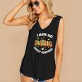 I Have No Shelf Control Book Lover Playful Bookworm Women's V-Neck Tank Top