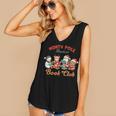 North Pole Readers Book Club Reading Book Christmas Women's V-Neck Tank Top