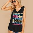 Once Upon A Time There Was A Girl Who Really Loved Books It Women's V-Neck Tank Top Once Upon A Time There Was A Girl Who Really Loved Books It Women's V-Neck Tank Top