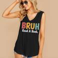 Read A Book Bruh English Teacher Reading Read A Book Women's V-Neck Tank Top Read A Book Bruh English Teacher Reading Read A Book Women's V-Neck Tank Top