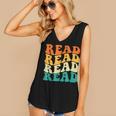 Read Read Read Read Book Lover Reading Bookworm Reader Women's V-Neck Tank Top