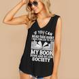 If You Can Read This For Book Lovers Reading Women's V-Neck Tank Top