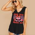 Read Your Heart Out Valentine Reading Book Kid Teacher Women's V-Neck Tank Top Read Your Heart Out Valentine Reading Book Kid Teacher Women's V-Neck Tank Top