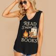 Read S'More Books Campfire Reading Book Lovers Camper Women's V-Neck Tank Top Read S'More Books Campfire Reading Book Lovers Camper Women's V-Neck Tank Top