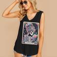 The Reader Tarot Card Women Book Lover Librarian Read Women's V-Neck Tank Top The Reader Tarot Card Women Book Lover Librarian Read Women's V-Neck Tank Top