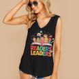 Readers Are Leaders Motivational Reading Book Quote Women's V-Neck Tank Top Readers Are Leaders Motivational Reading Book Quote Women's V-Neck Tank Top