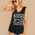 Reading Bedtime If It Involves Books And Pajamas Count Me In Women's V-Neck Tank Top