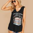 Reading Book Lover Humor For Readers And Bookworms Women's V-Neck Tank Top