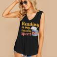 Reading Is My Favorite Sport Book Lovers Women's V-Neck Tank Top