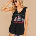 Reading With My Gnomies Reading Book Christmas Women's V-Neck Tank Top Reading With My Gnomies Reading Book Christmas Women's V-Neck Tank Top