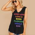 Sarcastic Live Life Like a Book Florida Would Ban Women's V-Neck Tank Top Sarcastic Live Life Like a Book Florida Would Ban Women's V-Neck Tank Top