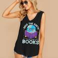 Save Earth It´s Only Planet With Books Reader Earth Day Women's V-Neck Tank Top Save Earth It´s Only Planet With Books Reader Earth Day Women's V-Neck Tank Top