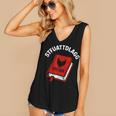 Sexy STFUATTDLAGG Yes Sir Reading Spicy Good Book Love Heart Women's V-Neck Tank Top