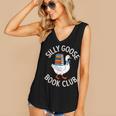 Silly Goose Book Club Reading Lover Women's V-Neck Tank Top Silly Goose Book Club Reading Lover Women's V-Neck Tank Top