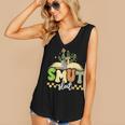 Spicy Book Lover Smut Slut Romance Reading Librarian Women's V-Neck Tank Top