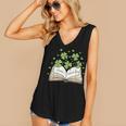 St Patricks Day Book Lover Librarian Reading Saint Pattys Women's V-Neck Tank Top St Patricks Day Book Lover Librarian Reading Saint Pattys Women's V-Neck Tank Top
