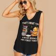 That's What I Do I Read Books And Forget Things Love Books Women's V-Neck Tank Top That's What I Do I Read Books And Forget Things Love Books Women's V-Neck Tank Top