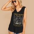 Tired Moms Book Club Running On Coffee Chaos And Chapters Women's V-Neck Tank Top