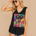 History Month Educated Black Women Girls Reading Book Women's V-Neck Tank Top History Month Educated Black Women Girls Reading Book Women's V-Neck Tank Top