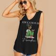 History Month Education Is Freedom Books Black Teacher Women's V-Neck Tank Top History Month Education Is Freedom Books Black Teacher Women's V-Neck Tank Top