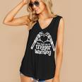 You Had Me At Trigger Warning Skeleton Book Reading Lover Women's V-Neck Tank Top