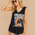 Unearth A Story Rainbow Treasure Book Women's V-Neck Tank Top