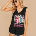 Valentine All Booked For Valentine Book Lovers Teacher Kid Women's V-Neck Tank Top