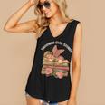Valentine's Swooning Over Stories Cupid And Book Lover Tee Women's V-Neck Tank Top
