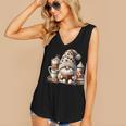 Vintage Cute Gnome Reading Book Coffee Latte Men Women Kids Women's V-Neck Tank Top Vintage Cute Gnome Reading Book Coffee Latte Men Women Kids Women's V-Neck Tank Top