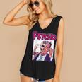Vintage Movie Horror Poster Comic Book Graphic Film Night Women's V-Neck Tank Top