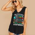 I Will Read Books On A Boat & Everywhere Women's V-Neck Tank Top I Will Read Books On A Boat & Everywhere Women's V-Neck Tank Top
