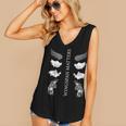 Wingspan Matters For Book Lover Women's V-Neck Tank Top Wingspan Matters For Book Lover Women's V-Neck Tank Top