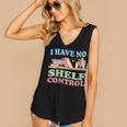 Women's I Have No Shelf Control Book Reader Book Nerd Book Reading Women's V-Neck Tank Top