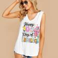 100th Day Of School Teacher Books 100 Days Of Preschool Girl Women's V-Neck Tank Top 100th Day Of School Teacher Books 100 Days Of Preschool Girl Women's V-Neck Tank Top