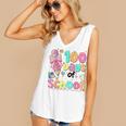 100th Day Of School Teacher Books 100 Days Of School Women Women's V-Neck Tank Top 100th Day Of School Teacher Books 100 Days Of School Women Women's V-Neck Tank Top