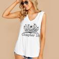 15th Birthday Chapter 15 Reading Book Lover 15 Year Old Women's V-Neck Tank Top 15th Birthday Chapter 15 Reading Book Lover 15 Year Old Women's V-Neck Tank Top
