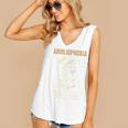 Abibliophobia Books Lover Bookworm Bookaholic Reader Women's V-Neck Tank Top Abibliophobia Books Lover Bookworm Bookaholic Reader Women's V-Neck Tank Top