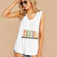 Applied Behavior Analysis Book Wildflower ABA RBT Therapist Women's V-Neck Tank Top Applied Behavior Analysis Book Wildflower ABA RBT Therapist Women's V-Neck Tank Top