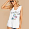 This Is My Book Character Costume I Pigeon Reading Tee Women's V-Neck Tank Top This Is My Book Character Costume I Pigeon Reading Tee Women's V-Neck Tank Top