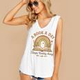 A Book A Day Keeps Reality Away Reading Women's V-Neck Tank Top A Book A Day Keeps Reality Away Reading Women's V-Neck Tank Top
