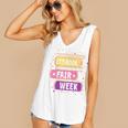 Book Fair Bookworm Library Its Book Fair Week Women's V-Neck Tank Top