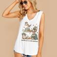 Book Lover Bookish Bookworm Reading Is My Otter-Obsession Women's V-Neck Tank Top Book Lover Bookish Bookworm Reading Is My Otter-Obsession Women's V-Neck Tank Top