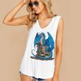 Book Lover Bookworm Reading Books Dragon Premium Tri-Blend Women's V-Neck Tank Top Book Lover Bookworm Reading Books Dragon Premium Tri-Blend Women's V-Neck Tank Top