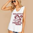 Book Readers Forced To Work Sadness Women's V-Neck Tank Top